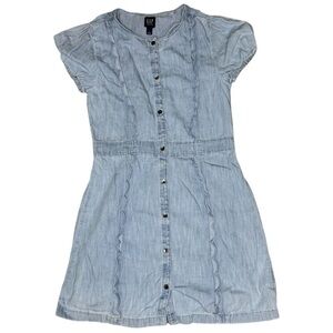GAP Kids Blue Denim Dress